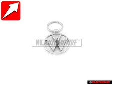 Original Vw New Logo Metal Keychain Keyring Keytag - 000087010bn