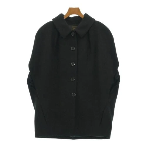 LOUIS VUITTON（LV） Cappotto lana nero LOUIS VUITTON 38S u seco manogliamento abbig r