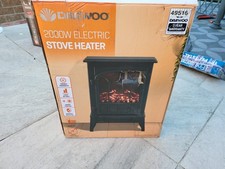 Daewoo 2000W Electric Stove Heater