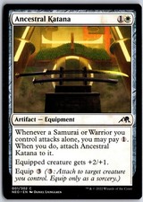 Ancestral Katana 1 C Kamigawa: Neon Dynasty Magic: The Gathering NM/M