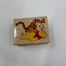 Disney Winnie the Pooh is Bounced Tigger Rubber Stamp 997-E06 All Night Media