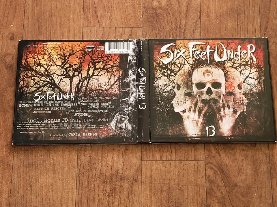 Six Feet Under- 13, Original-Digi-2xCD 2005 (Torture Killer,Jungle Rot)