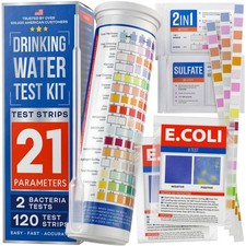 All-New 20 in 1 Drinking Water Testing Kit 120 Strips