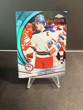 2026 Topps Chrome US Winter Olympics #197 Mike Eruzione Aqua Refractor /199