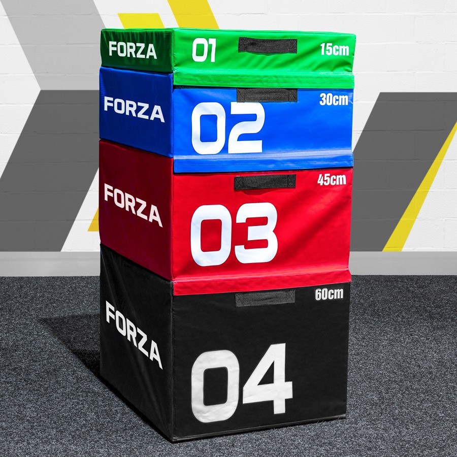 FORZA Soft Foam Plyometric Jump Box Sets [5 Options] | STACKABLE