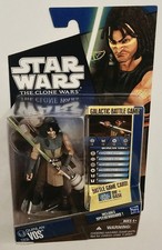 STAR WARS THE CLONE WARS CW36 QUINLAN VOS w LIGHTSABER 3.75 FIGURE SHIPS FAST