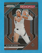 2024 Panini Prizm Monopoly WNBA Insert BROWN #WNBA3 A'ja Wilson /249 Aces🔥MVP