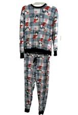 Frosty The Snowman Ladies Top & Bottom Pajamas Set Adult S Small Size