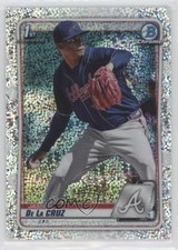 2020 Bowman Chrome Prospects Speckle Refractor 283/299 Jasseel De La Cruz fm0