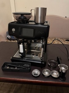 SAGE Barista Touch Kaffeemaschine Schwarz Trüffel SES880BTR