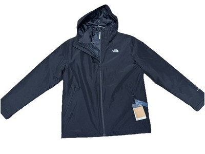 The North Face Mens Cartomon Tri Jacket 3 in 1 Black Large