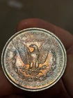 1884 O UNC RAW TONED MORGAN DOLLAR!