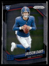 2025 Panini Prizm Jaxson Dart Rookie New York Giants #332