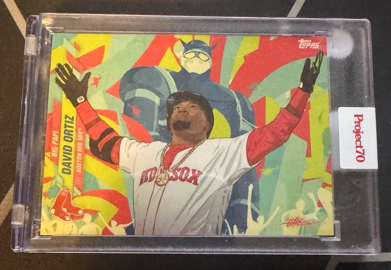 2021 Topps Project70 David Ortiz Boston Red Sox #247 Baseball Card