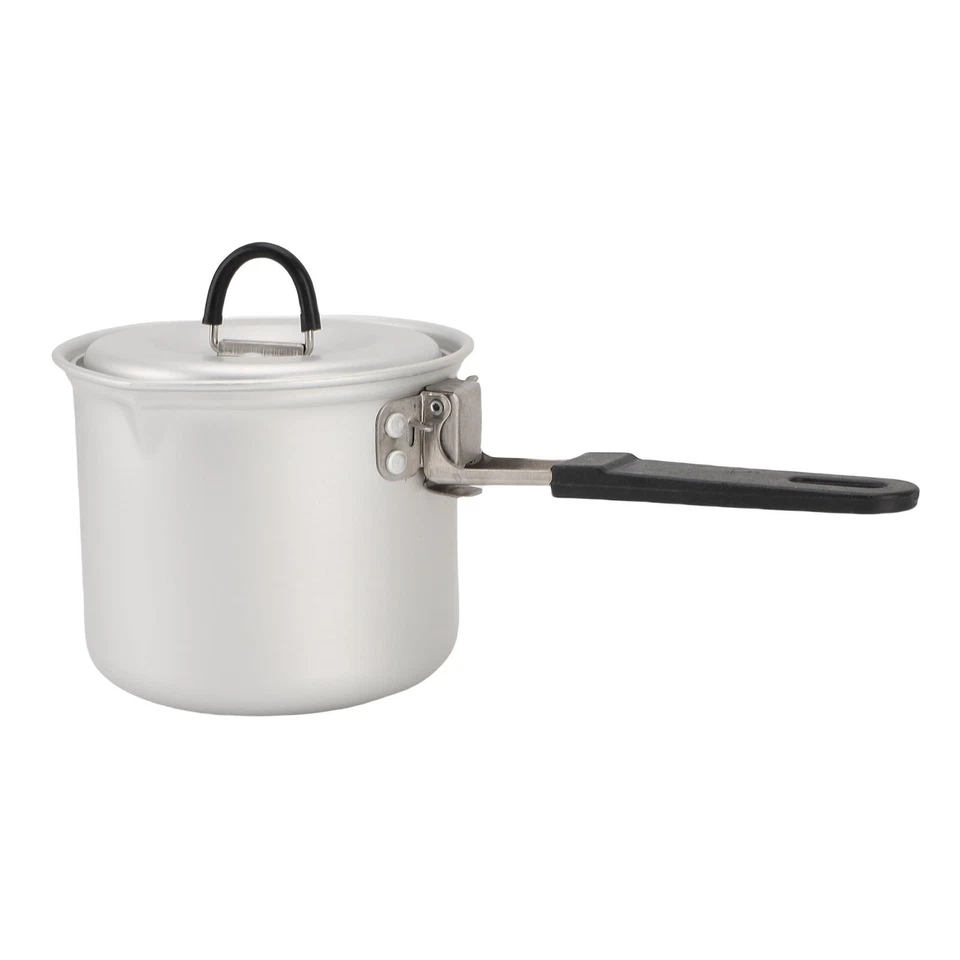 Small Milk Pot Portable Aluminum Fast Heating Foldable Camping Pot For Outdoor - Image 4 of 4