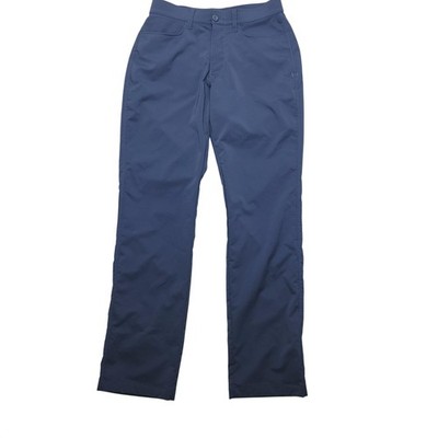 Under Armour Tech Golf Pants Mens 30x32 Blue Loose Fit Stretch Chino Performance