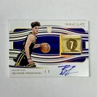 2023-24 Panini Immaculate Brandin Podziemski RC Championship Tags Patch Auto 4/5
