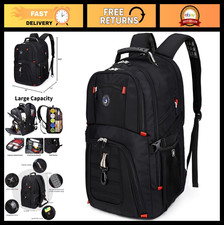Extra Large Travel Laptop Backpack for 17" Laptops, Business College Use, Carr