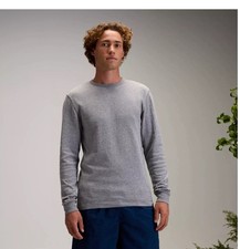 Alpine Design Men's Long Sleeve Shirt Small Gray Heather - NWT Small