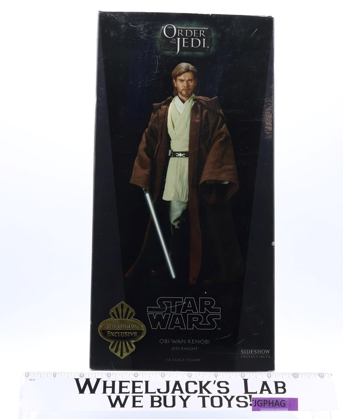 Figura Caballero Jedi Obi-Wan Kenobi 1:6 Star Wars Sideshow Coleccionables NUEVO SIN USAR, EN CAJA