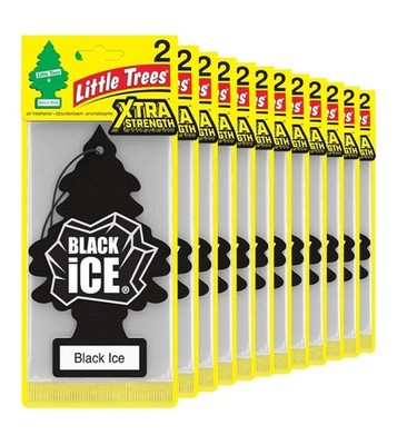 LITTLE TREES Car Air Freshener Xtra Strength Long-Lasting Scent Extra Boost - Bl
