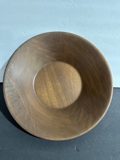 Vintage Heirloom Walnut Bowl 12   1026