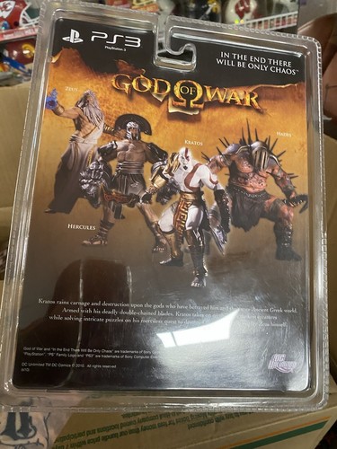 Figura de acción DC Unlimited God of War Sony PS3 Serie 1 Hércules NUEVA 2010 - Imagen 4 de 6