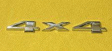 Jeep 4x4 Car Badge Lettering