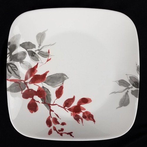 Corelle (Corning) KYOTO LEAVES Square Luncheon Plate eBay