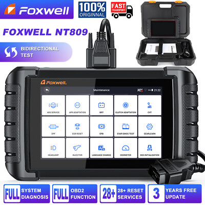 FOXWELL  All System OBD2 Scanner Bidirectional Car Diagnostic Tool 30+ Resets US