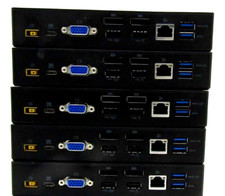 Lot of 5 Lenovo Thinkpad USB-C Dock DK 1633 Type 40A9 VGC Free Shipping