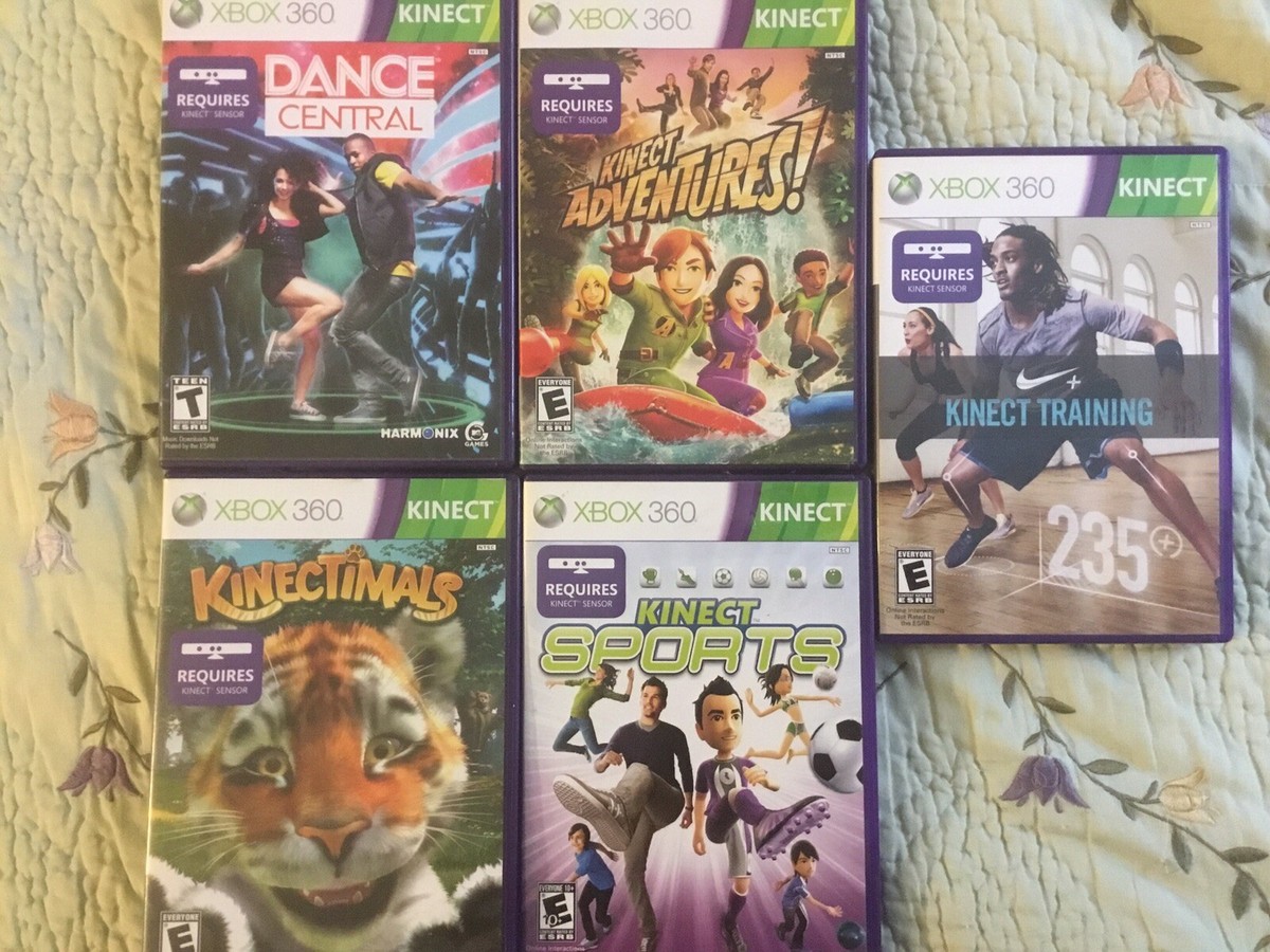 Xbox 360 Kinect 5 Video Game Assortment Tested FREE SHIPPING | eBay