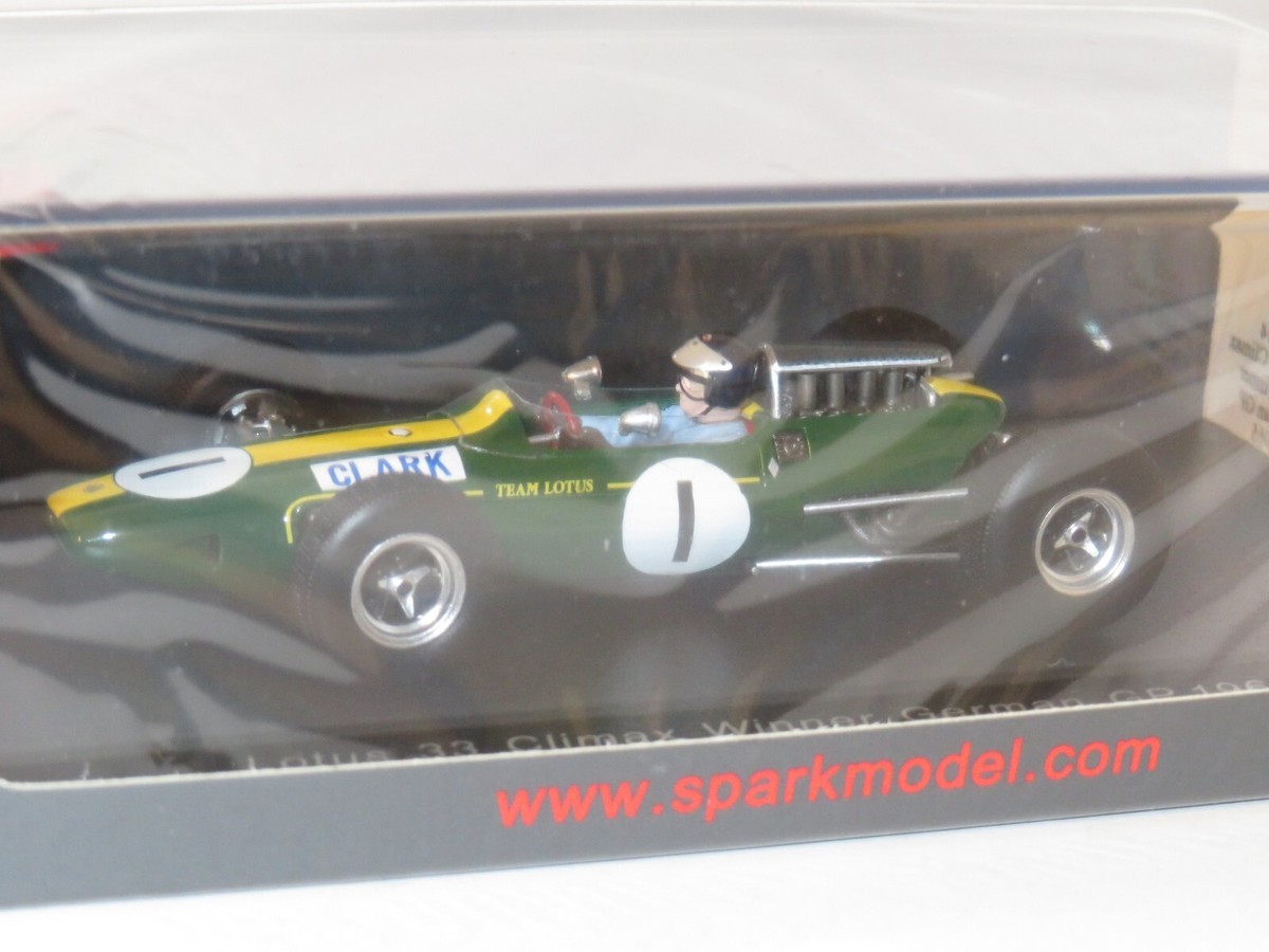1/43 Lotus 33 Climax - Team Lotus - Winner German GP 1965 - #1 J