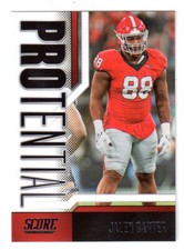 2023 Score #14 JALEN CARTER 'PROTENTIAL' RC! GEORGIA/EAGLES