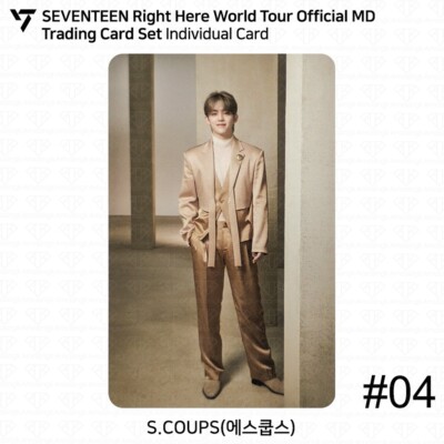 SEVENTEEN Right Here World Tour Official MD Trading Card Set