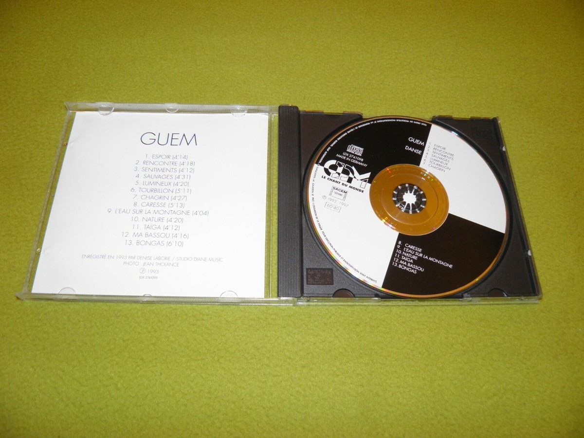 Guem - Danse (Percussions) - 1997 France IMPORT 