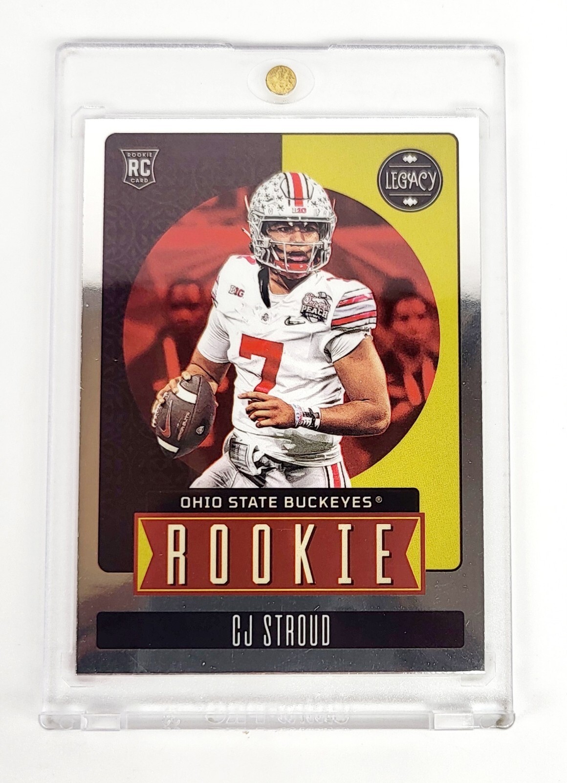 MINT SILVER CHROME HOLO FOIL ROOKIE 2023 Legacy #152 C.J. Stroud OHIO STATE OSU