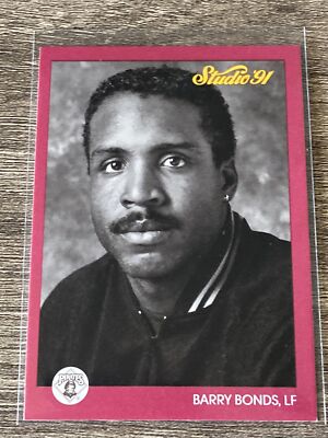 1991 Leaf Studio Barry Bonds #222 Pittsburgh Pirates