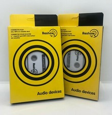 LOT OF 2 Reshow Car Audio Aux Cassette Adapter FREE SHIPPING a