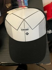 Official Hat Cap adult New Snapback Quicksilver White Black