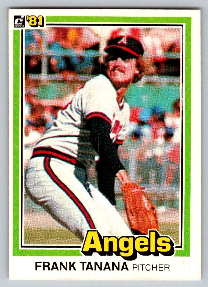 1981 Donruss - #171 Frank Tanana