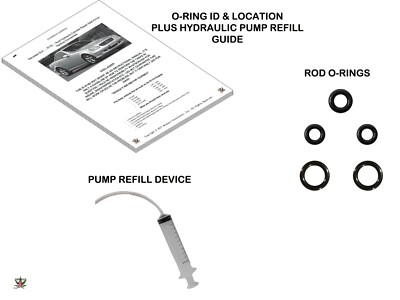 96-04 Mercedes SLK 230 Convertible Top Hydraulic Cylinder Repair Kit R170
