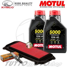 Tagliando KYMCO XCiting 300 I R 2010 2011 2012 / Kit Motul 5000 Filtro Candela