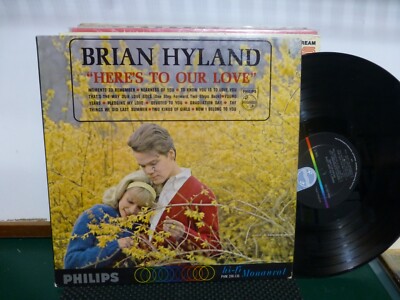 BRIAN HYLAND HERE'S TO OUR LOVE NEAR MINT    LP
