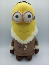 Minions Kevin Plüschtier Braune Jacke Stofftier Brille Mantel Ice Village