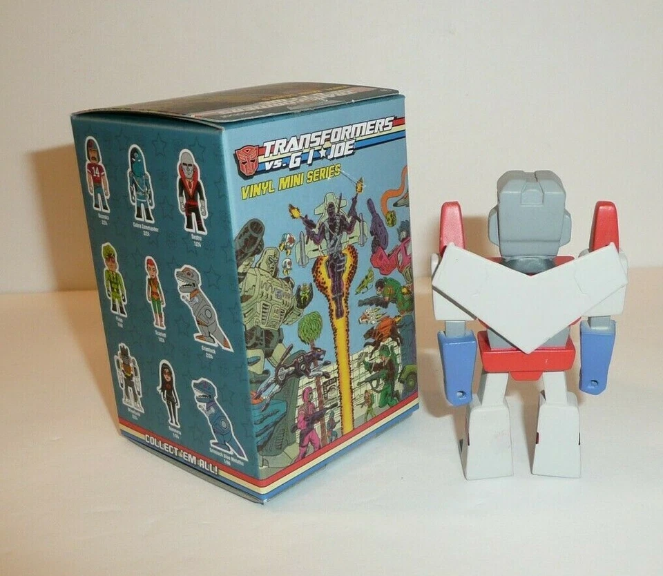 STARSCREAM Mystery Vinyl Mini Series Transformer GIJOE Kidrobot Figure - Image 3 of 3