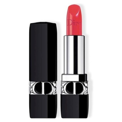 DIOR Rouge Lippenstift Floral Lip Care Long Wear Lippenstift Satin 028 ACTRIC...