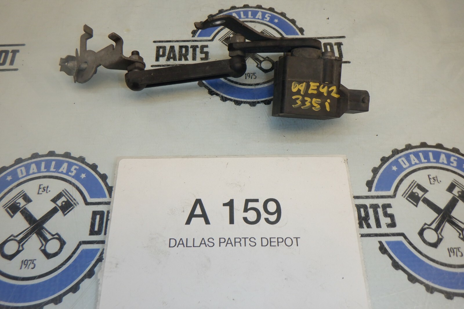 2009 BMW E92 335i SIDE REAR SUSPENSION HEIGHT LEVEL SENSOR OEM USED