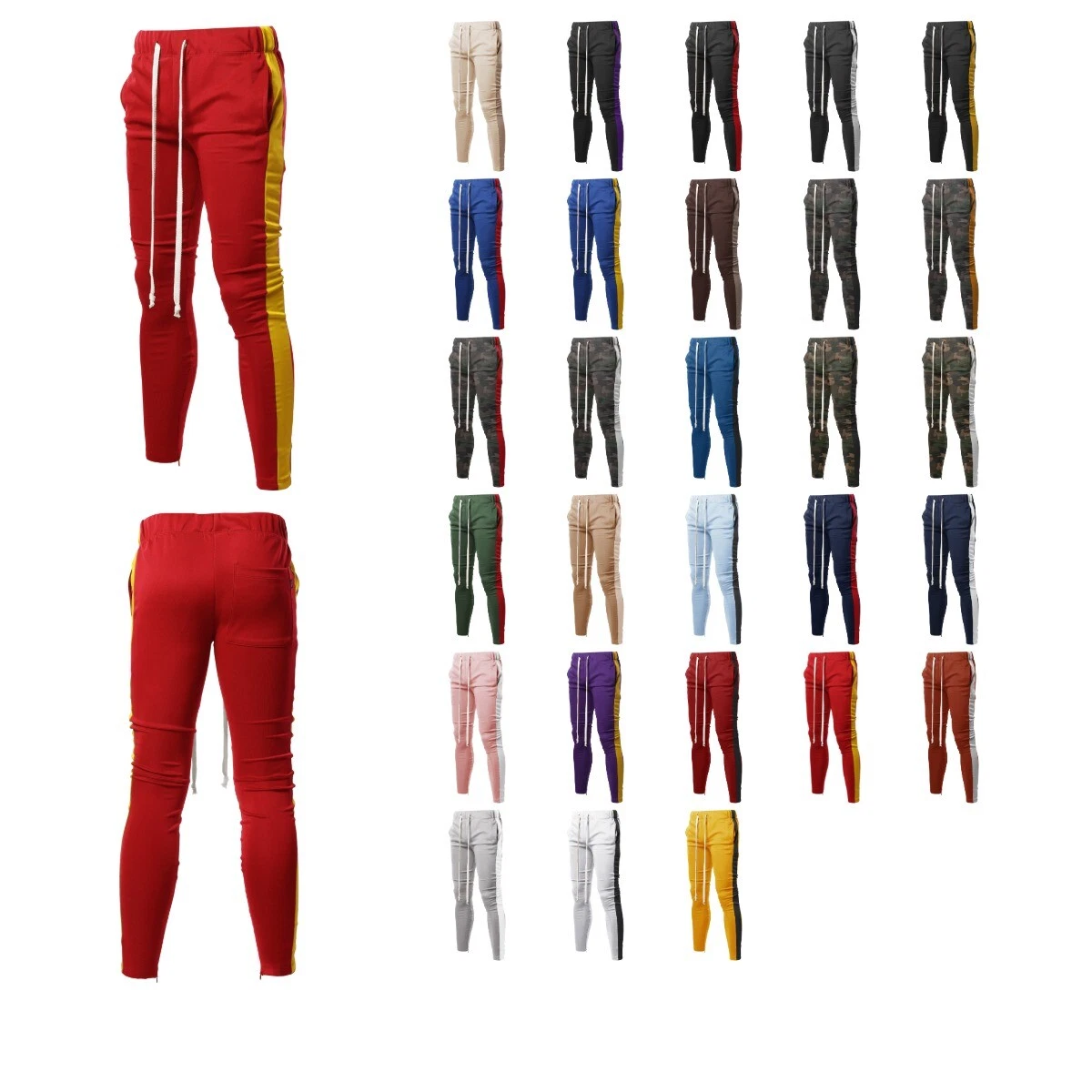 Ankle zipper track store pants