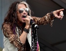 AEROSMITH STEVEN TYLER 8X10 COLOR PHOTO #1 